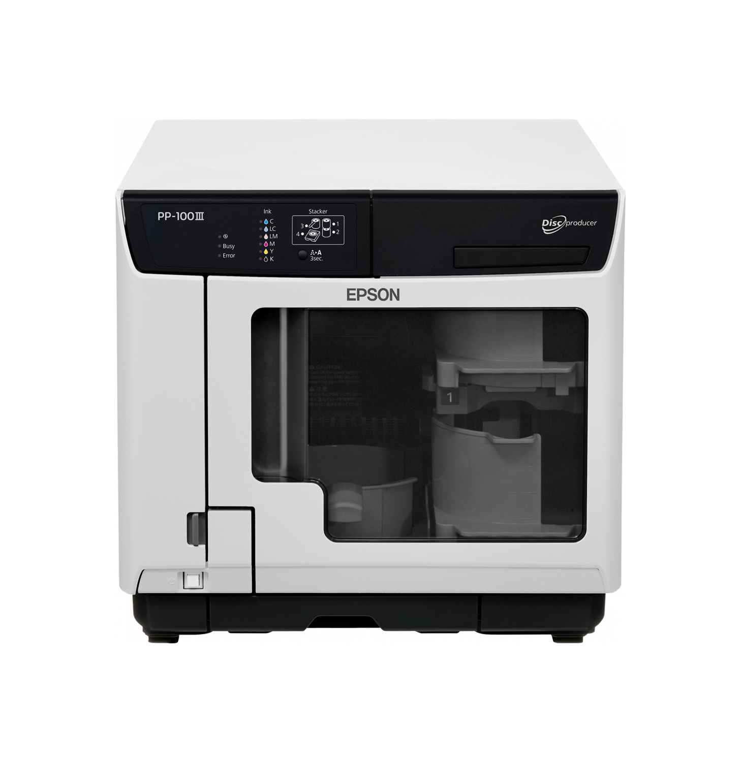EPSON PP-100III   מכונה אוטומטית לצריבה והדפסה של תקליטורים