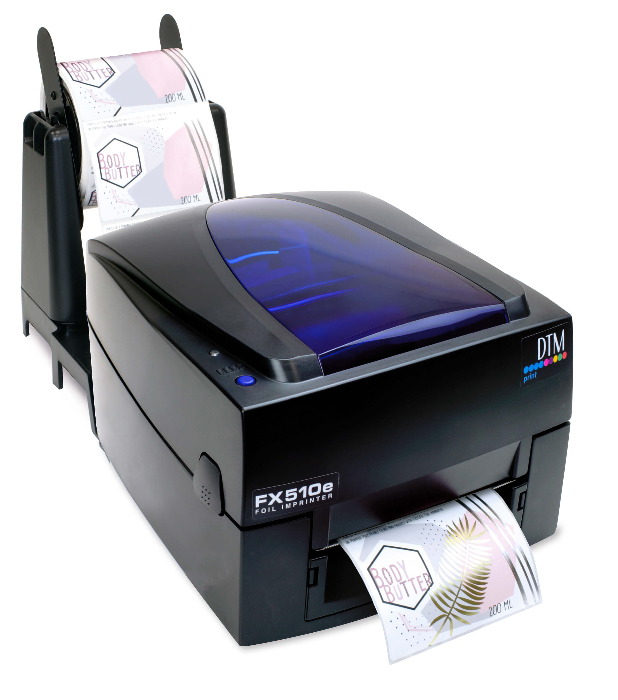 FX510e/FX810e Foil Printing -  הוספת צבע פויל על מדבקות